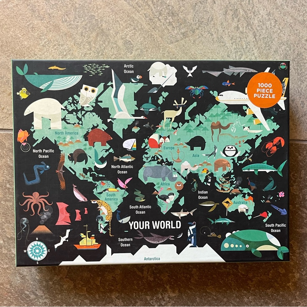 Animals of the World Puzzle